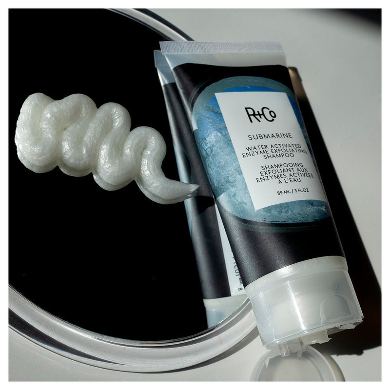 R + Co Submarine Water Activated Exfoliating Shampoo